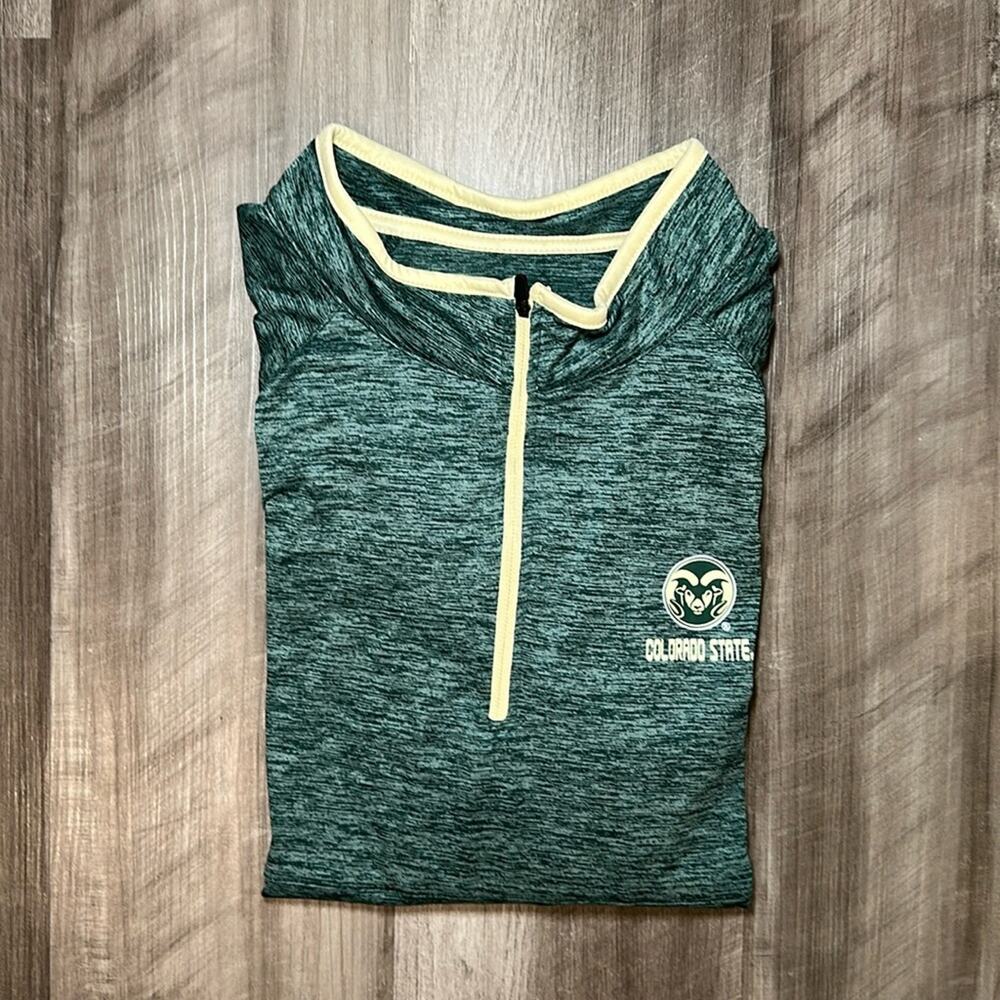 Colorado State Rams Colosseum Performance Quarter Zip Pullover - XL